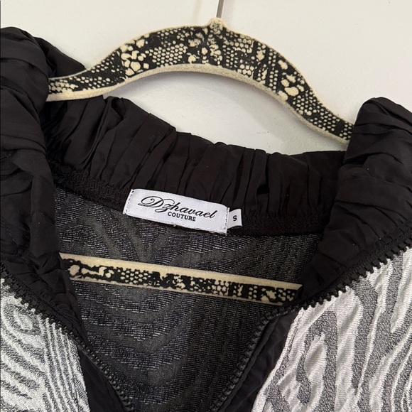 DZHAVEL Couture printed dress small - Picture 3 of 4